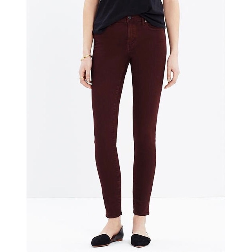 🌞 NEW Madewell High-Rise Skinny Jeans Garment-Dyed